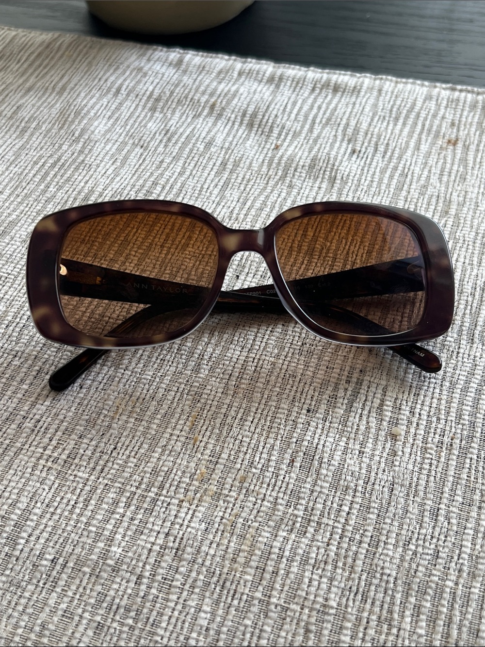 Ann Taylor Tortoiseshell Sunglasses with Brown Lenses Vintage Frames Only